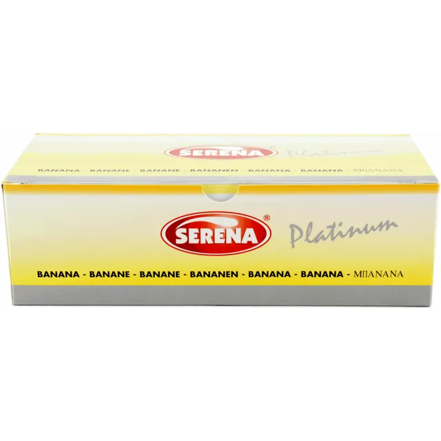 Serena Platinum Banana preservativi aromatizzati 144 pezzi