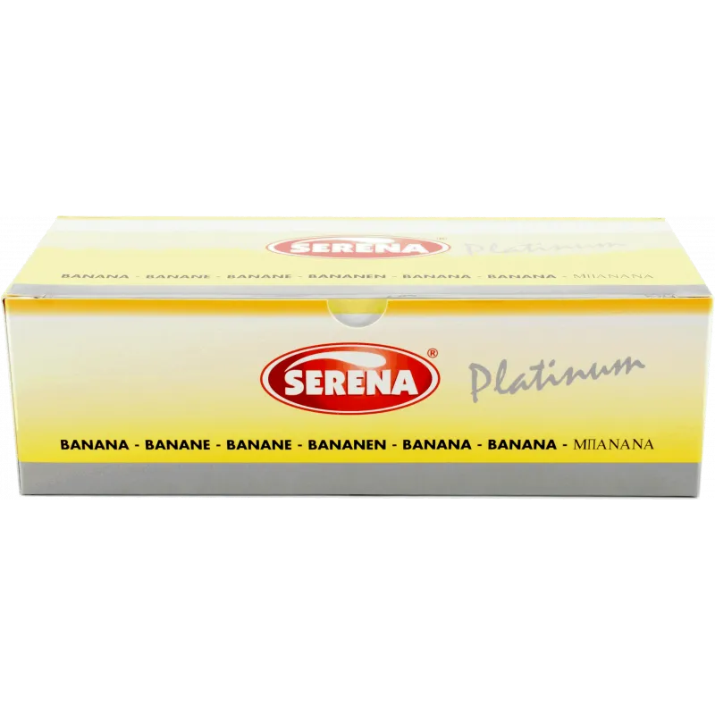 Serena Platinum Banana preservativi aromatizzati 144 pezzi