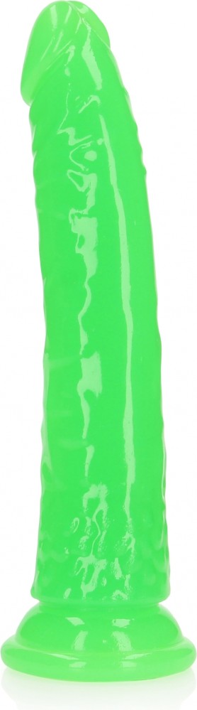 RealRock Slim 8 Dildo Fosforescente con Ventosa
