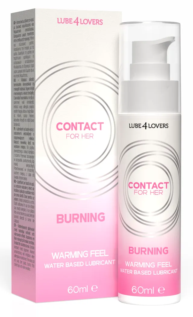 Lube4Lovers Burning lubrificante vaginale 60 ml riscaldante