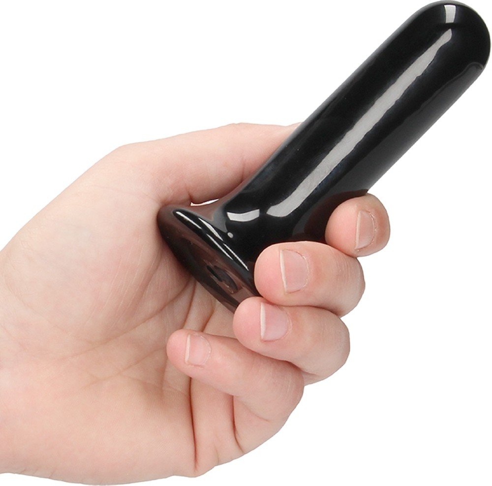 Chrystalino Thumby plug anale vetro vibrante 7 vibrazioni