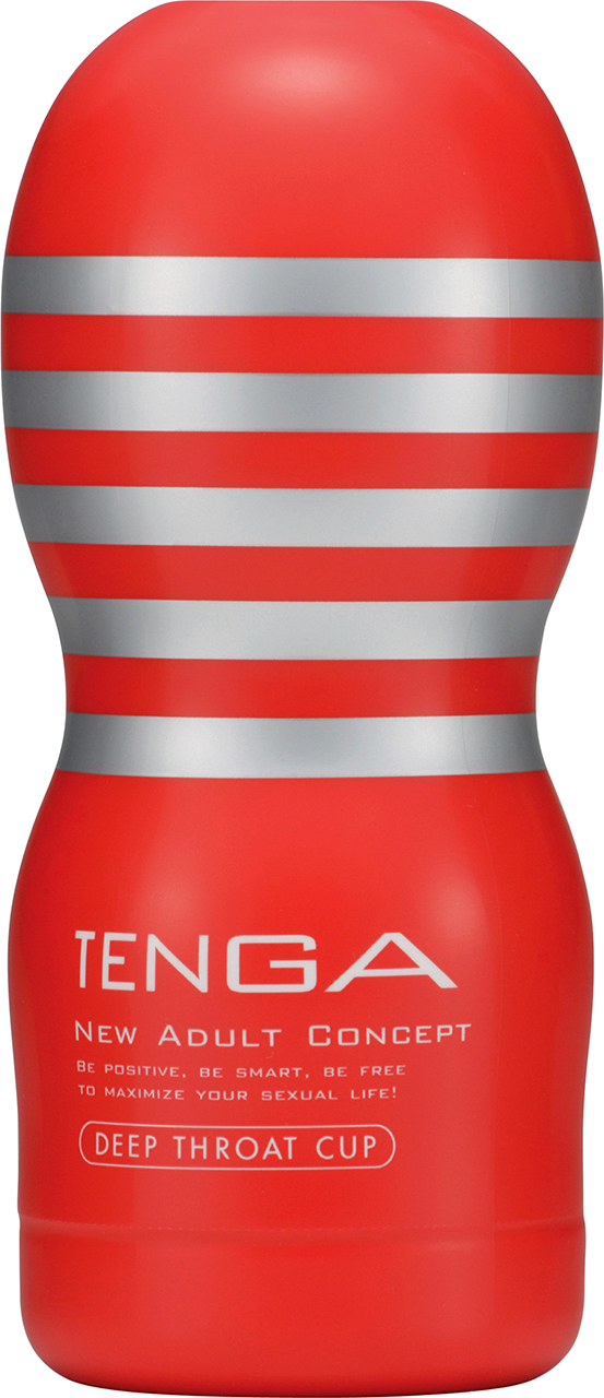 Tenga Cup Red Deep Throat masturbatore effetto suzione