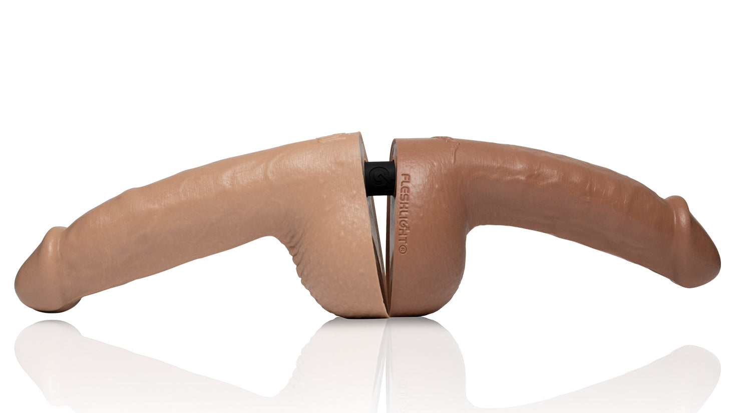 Fleshjack Two-Player maniglia doppia per dildo rigida