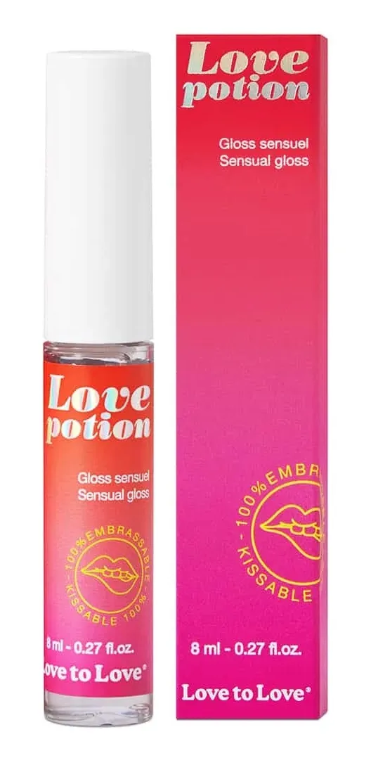Love to Love Love Potion gloss labbra cocco caldo-freddo