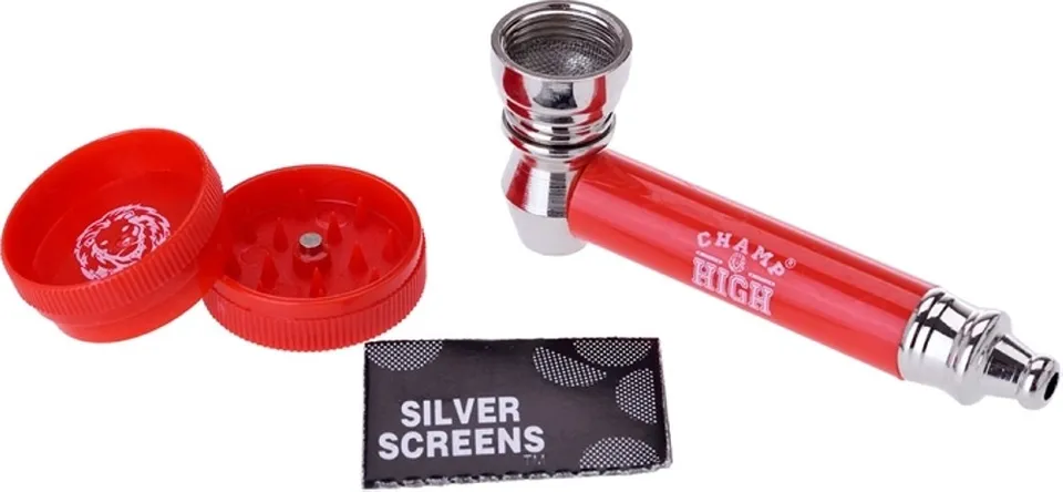 Champ High Kit pipetta mini grinder retine colori assortiti