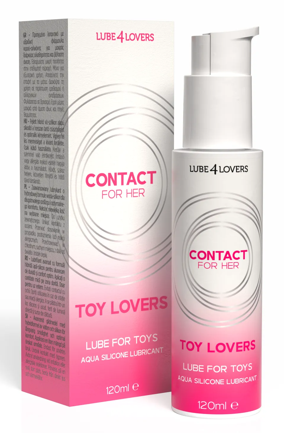 Lube4Lovers Toy Lovers lubrificante sex toys 120 ml ibrido