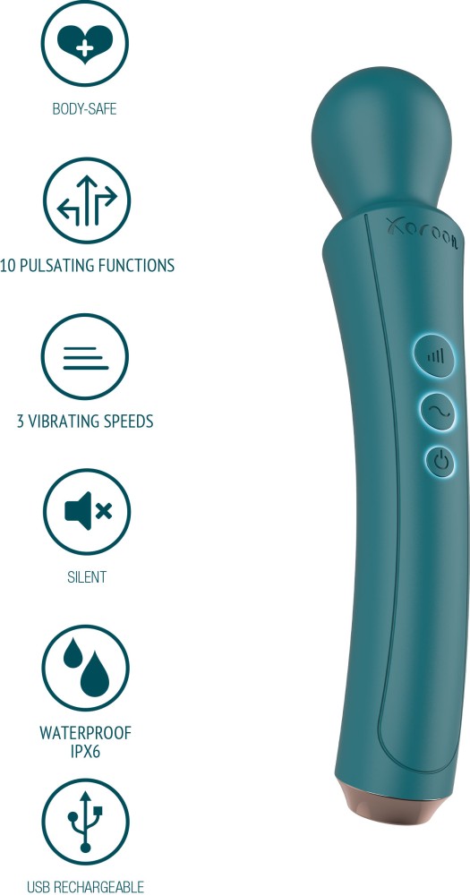 Xocoon The Curved Wand massaggiatore wand 27 cm silicone