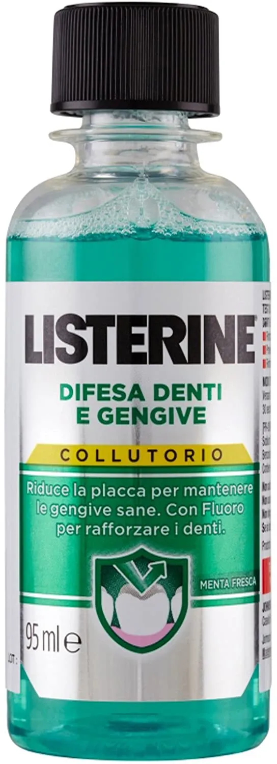 Listerine Denti&Gengive collutorio fluoro 95 ml