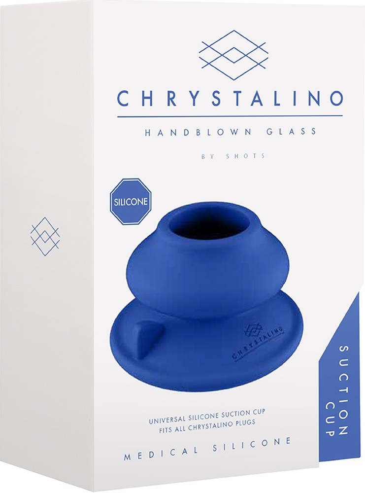 Chrystalino Silicone Suction Cup base ventosa per plug in silicone