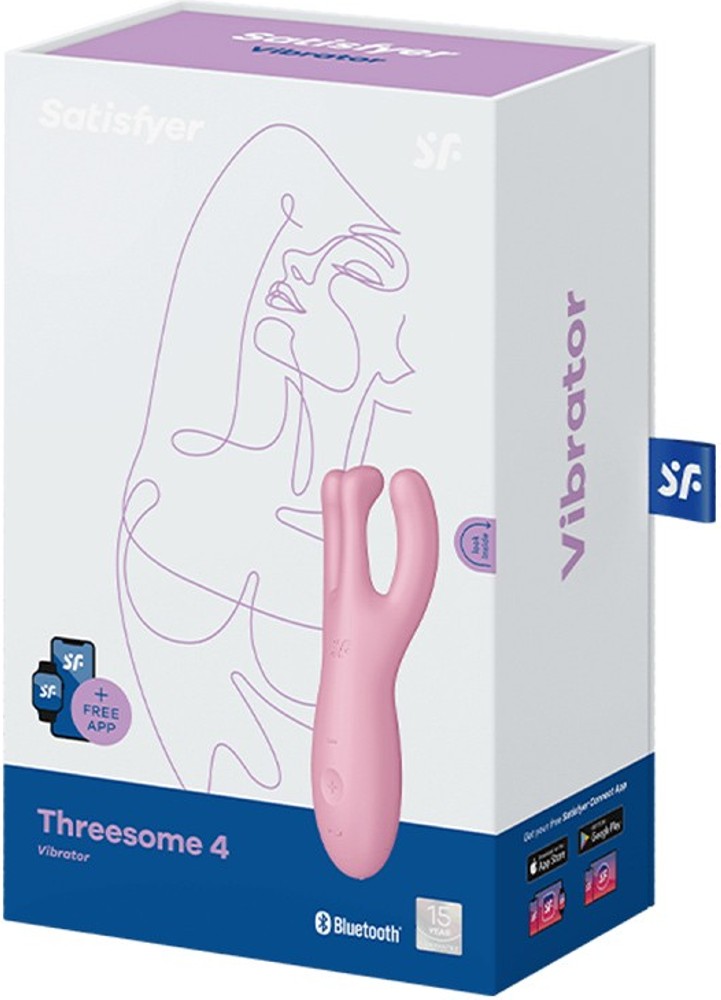 Satisfyer Threesome 4 stimolatore clitoride 3 motori