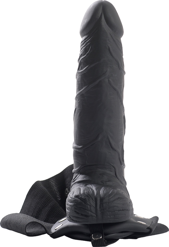 Real Rapture 8 Flesh with Balls fallo strap-on cavo