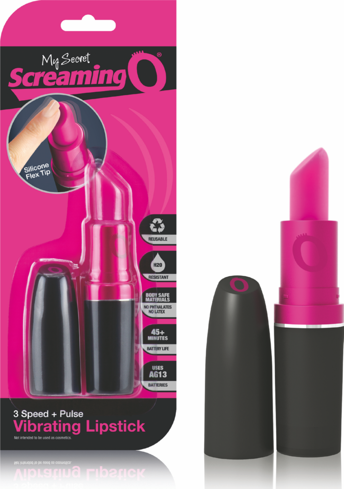 The Screaming O Lipstick vibratore clitorideo rossetto