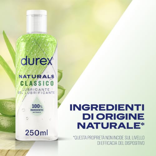 Durex Naturals Pure Gel Lubrificante 250 ml Naturale