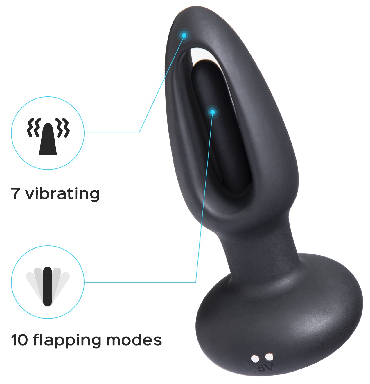 Honey Play Box Snuggy plug anale vibrante telecomando