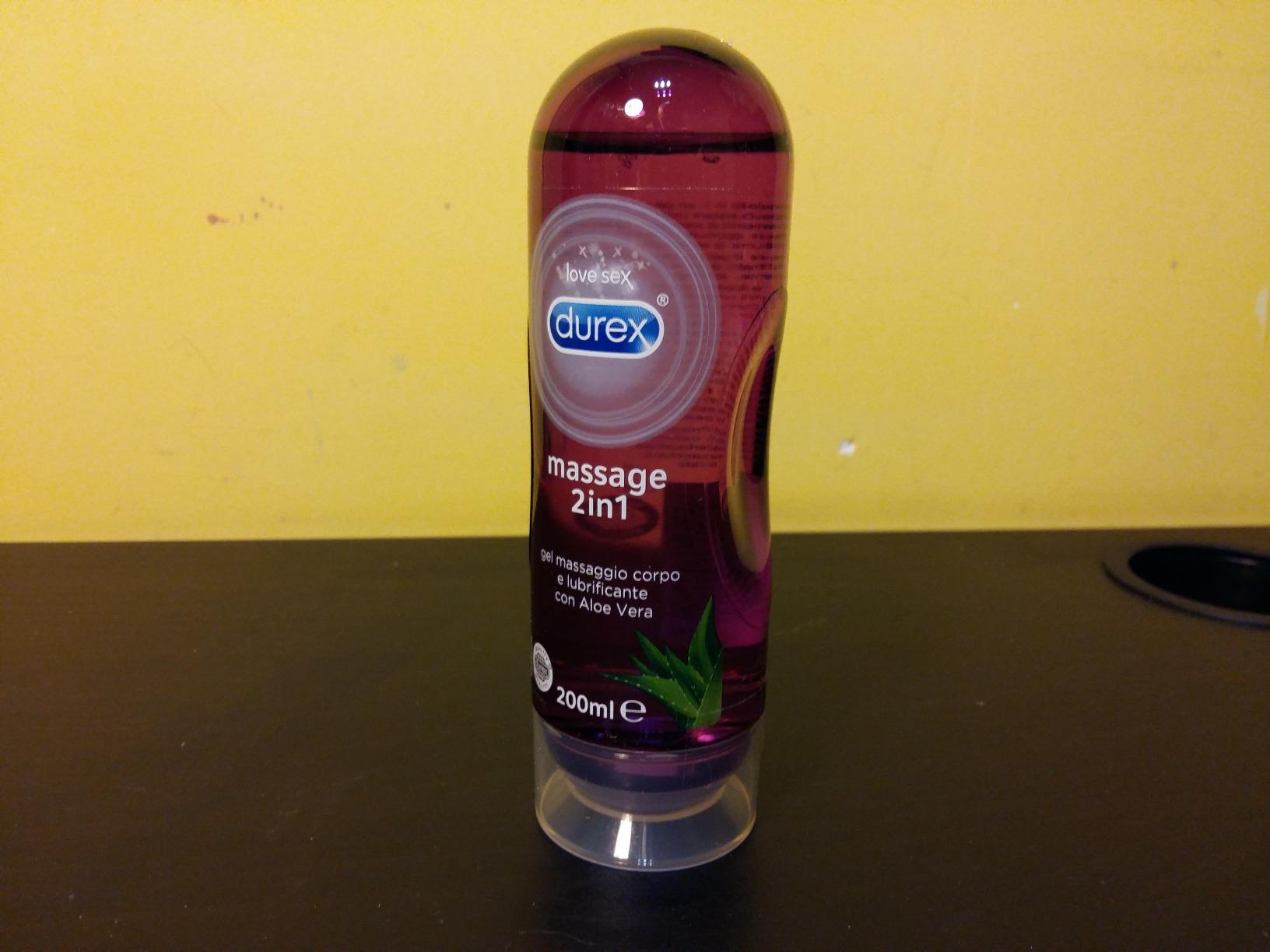 Durex Massage 2in1 gel lubrificante aloe vera 2x100ml