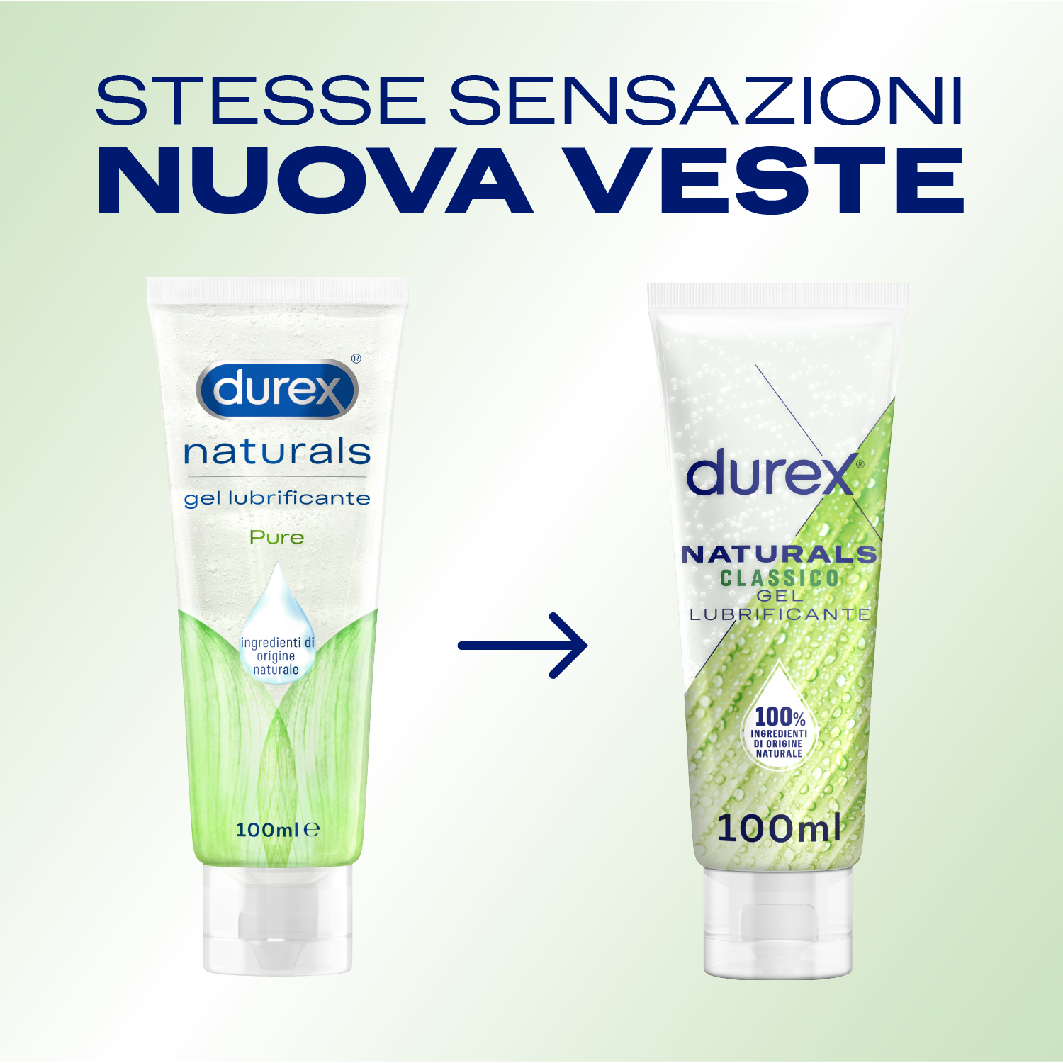 Durex Naturals lubrificante intimo base acqua naturale
