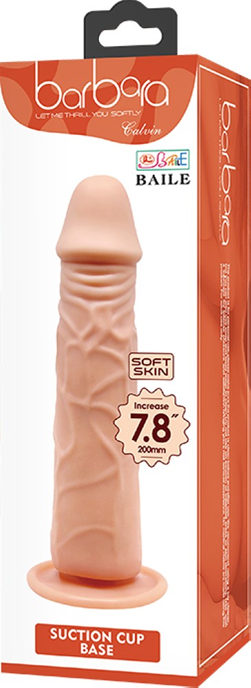 Baile Barbara Calvin dildo realistico con ventosa elastomero