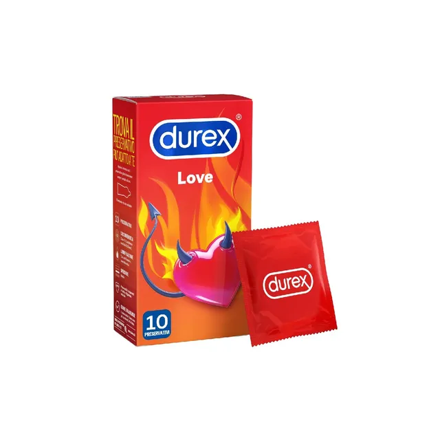 Durex Love Comfort preservativi 10 pezzi easy-on