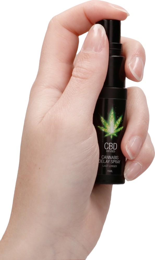 Shots CBD Cannabis Delay Spray ritardante per lui