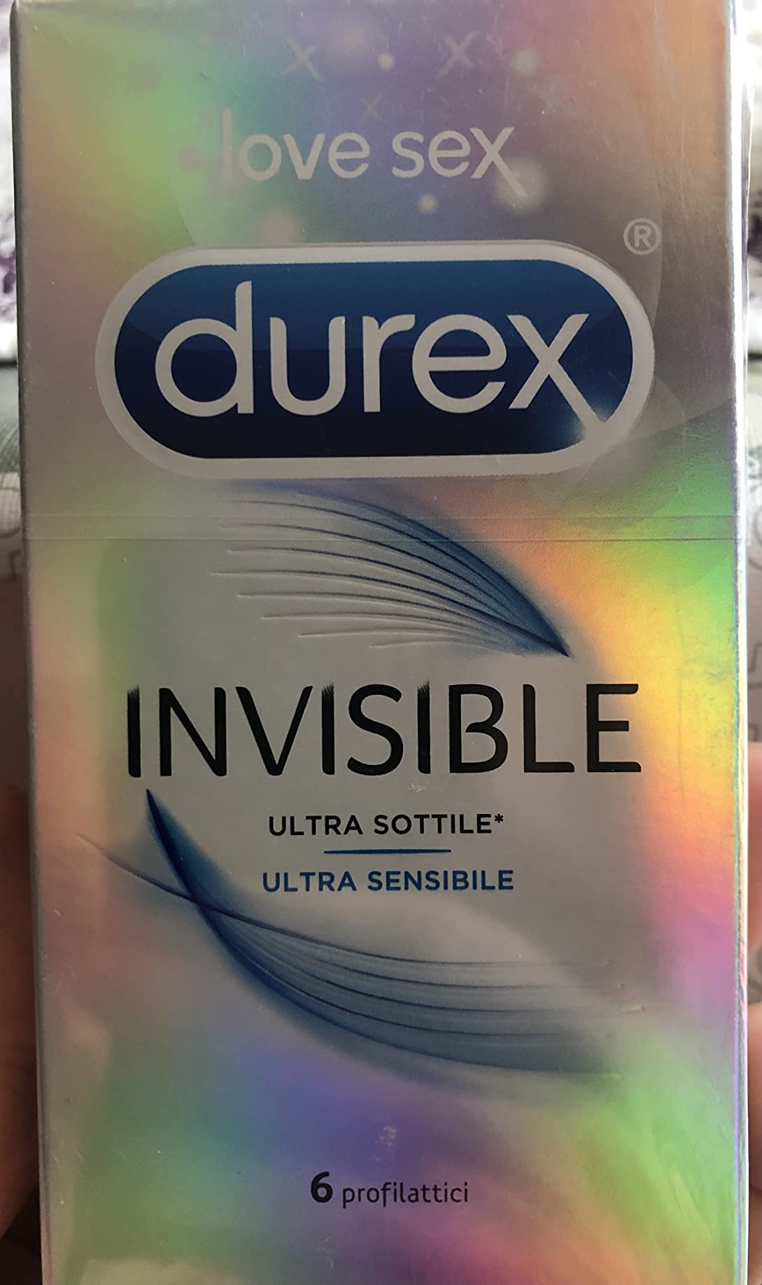 Durex Invisible preservativi ultrasottili 24 pezzi 52 mm
