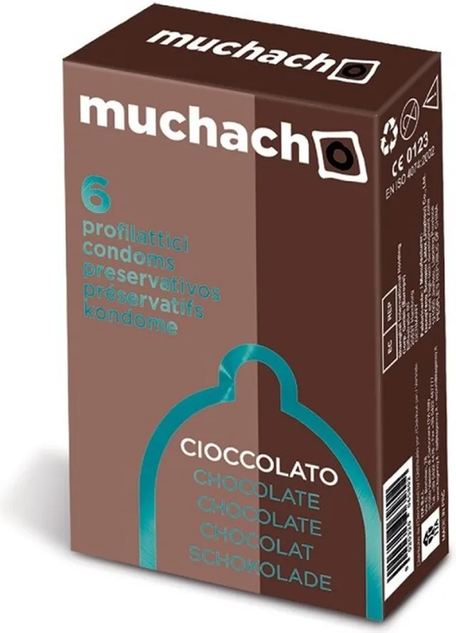 Muchacho Cioccolato preservativi aromatizzati lattice 54 mm