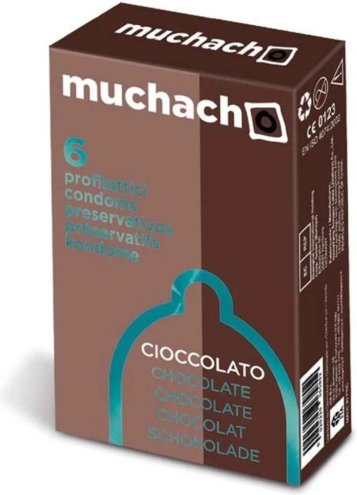 Muchacho Cioccolato preservativi aromatizzati lattice 54 mm