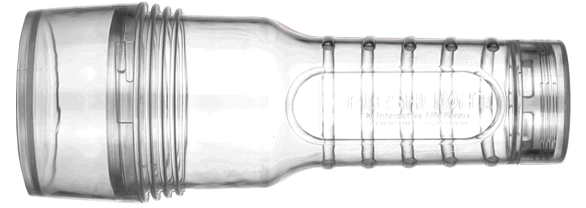 Fleshlight Case Clear custodia trasparente 10 pollici