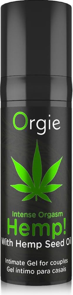 Orgie Hemp Intense Orgasm gel stimolante canapa