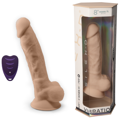 Silexd Vibration Model 1 8 dildo vibrante realistico