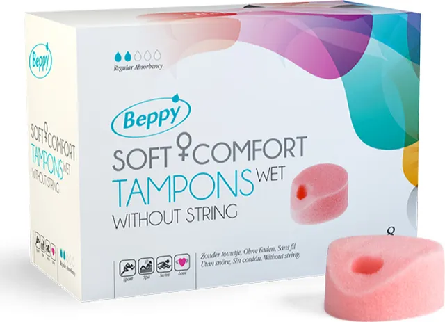 Beppy Wet Tampons tamponi spugna senza filo