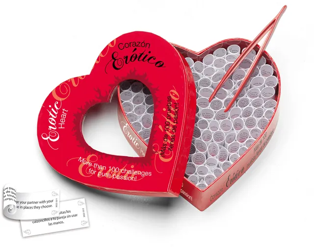 Moodzz Erotic Heart Gioco di Coppia 100 Sfide