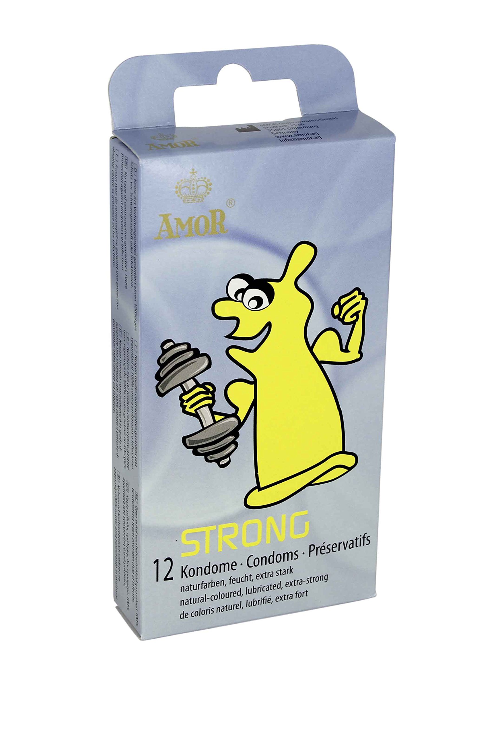 AMOR Thin preservativi ultrasottili 12 pz 0,055 mm