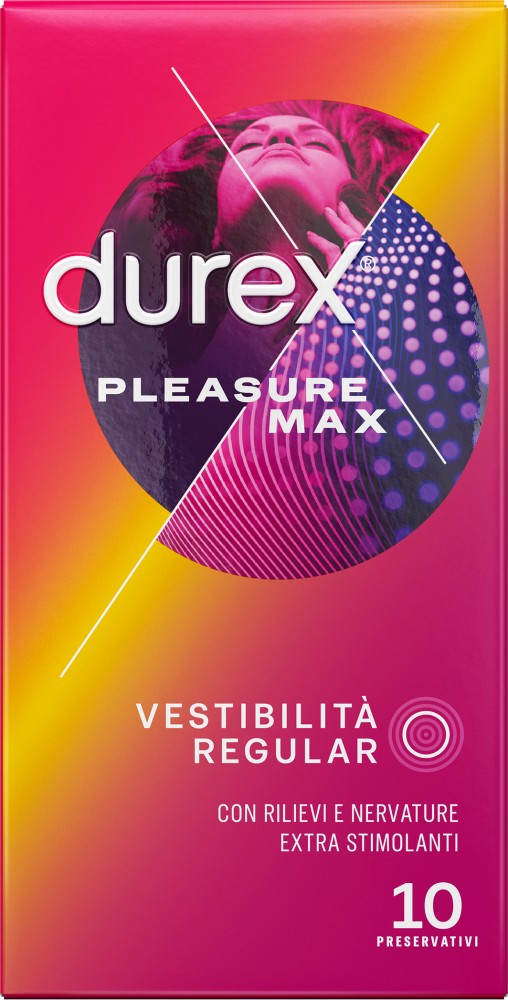 Durex PleasureMax Preservativi Stimolanti 6 Pezzi
