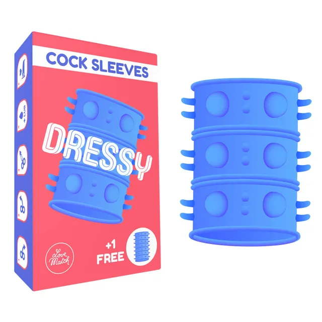Love Match Dressy guaina per pene stimolante 2 pezzi