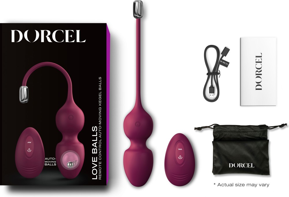 Dorcel Love Balls palline vaginali vibranti telecomando