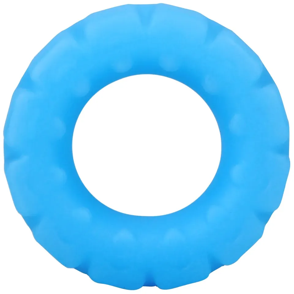 Doc Johnson The Tire anello fallico azzurro fosforescente