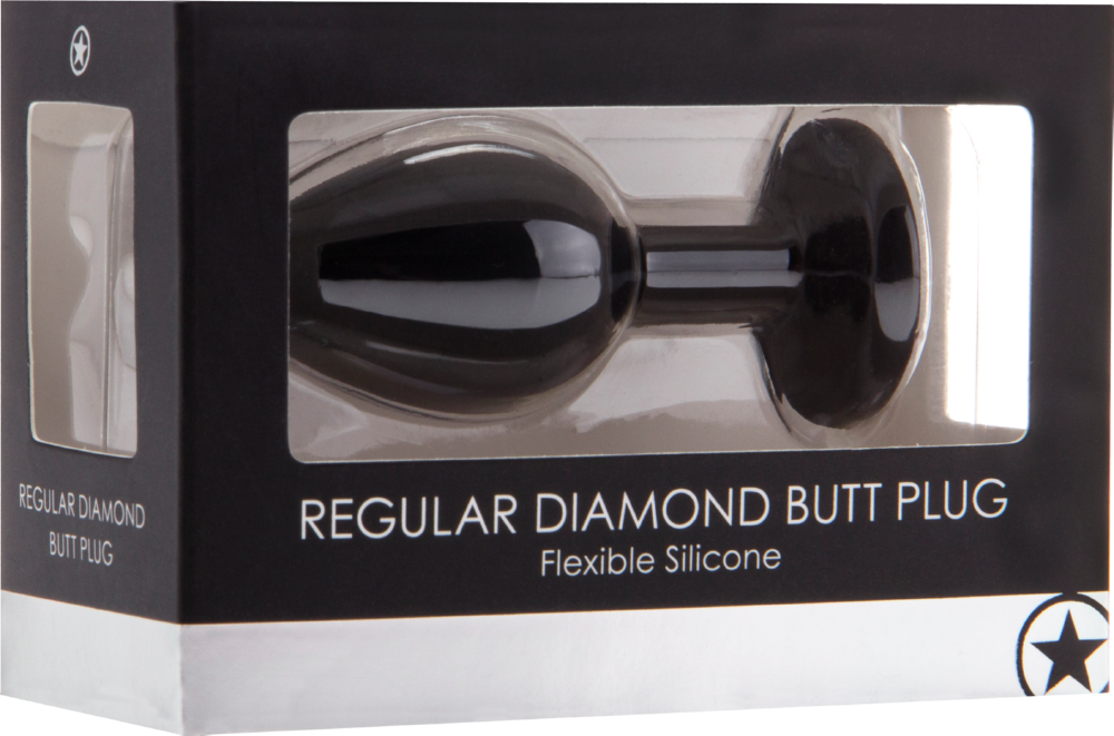 Ouch! Regular Diamond butt plug anale gioiello