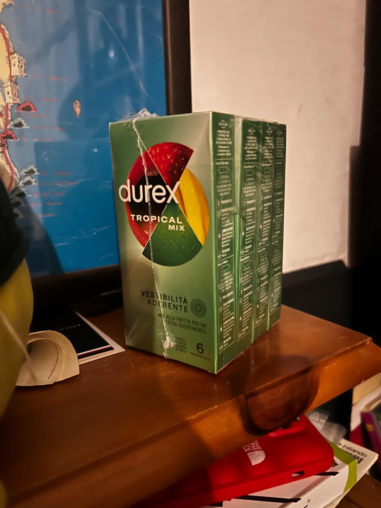 Durex Tropical preservativi 12 pz aromatizzati frutta
