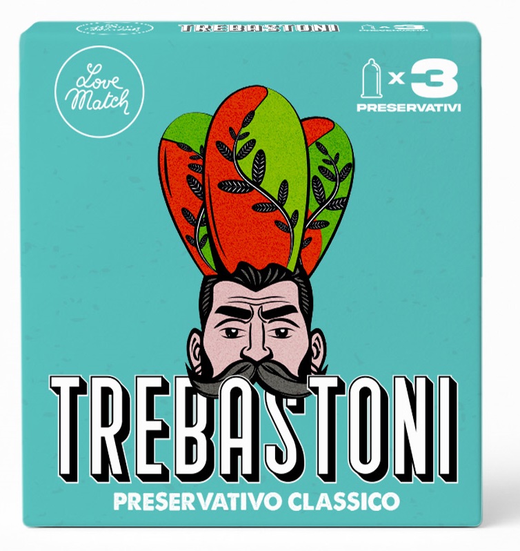 Love Match Trebastoni preservativi classici 3 pezzi