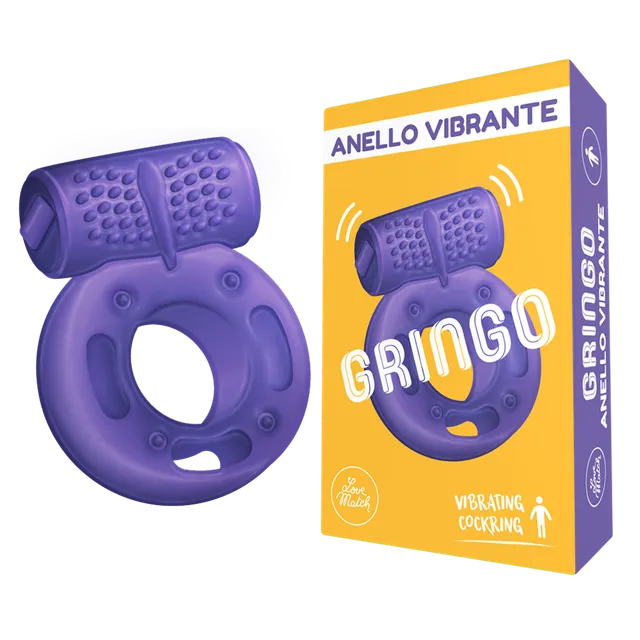Love Match Gringo anello vibrante coppia TPE elastico