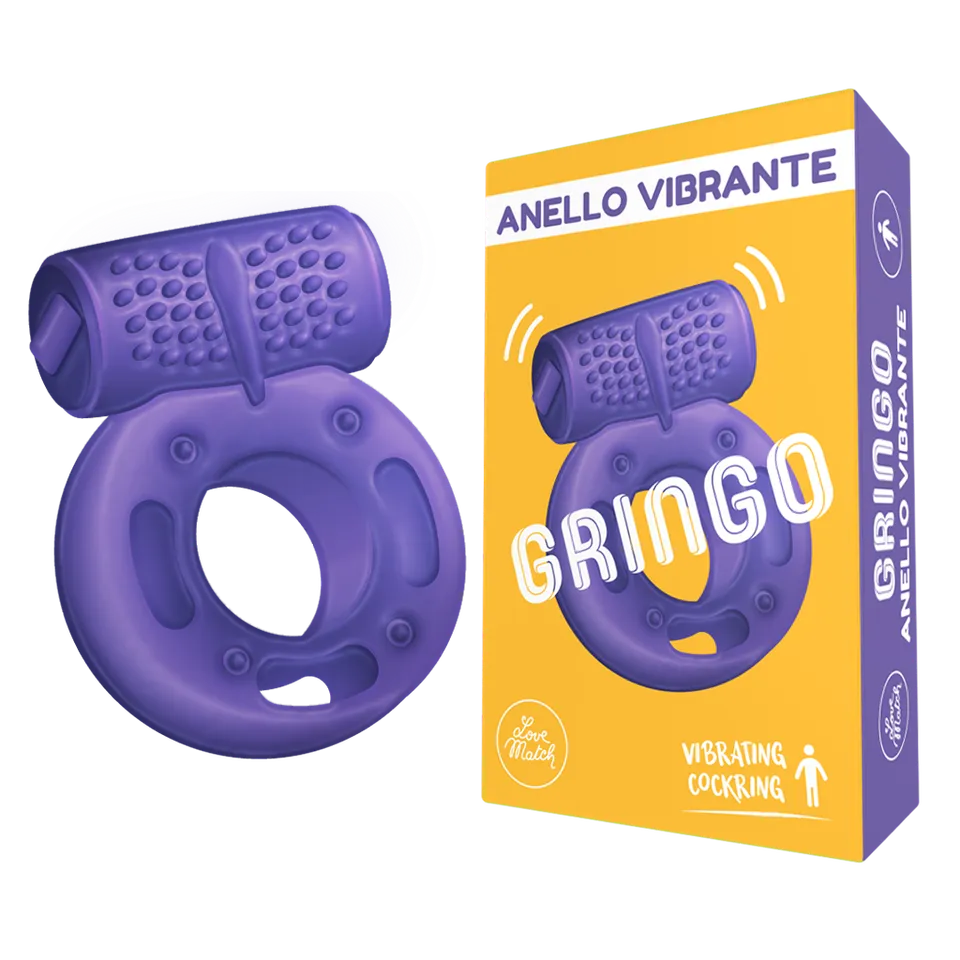 Love Match Gringo anello vibrante coppia TPE elastico