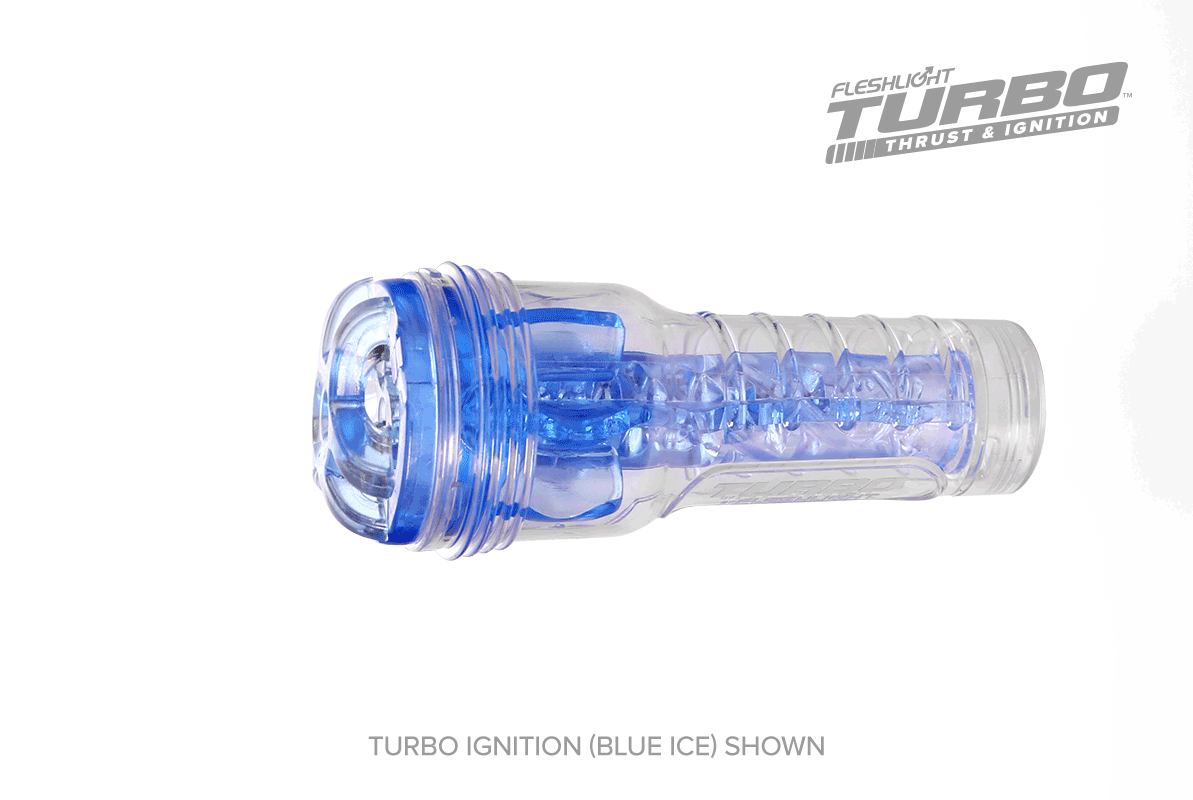 Fleshjack Turbo Thrust Blue Ice masturbatore orale