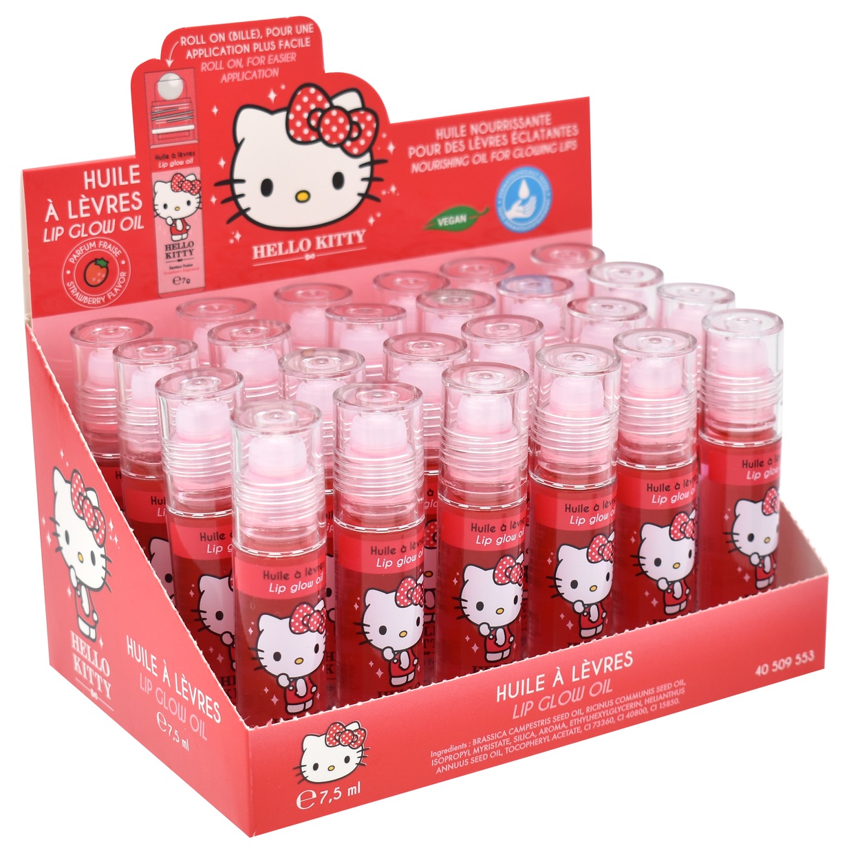 Hello Kitty Take Care lucidalabbra fragola idratante lucente