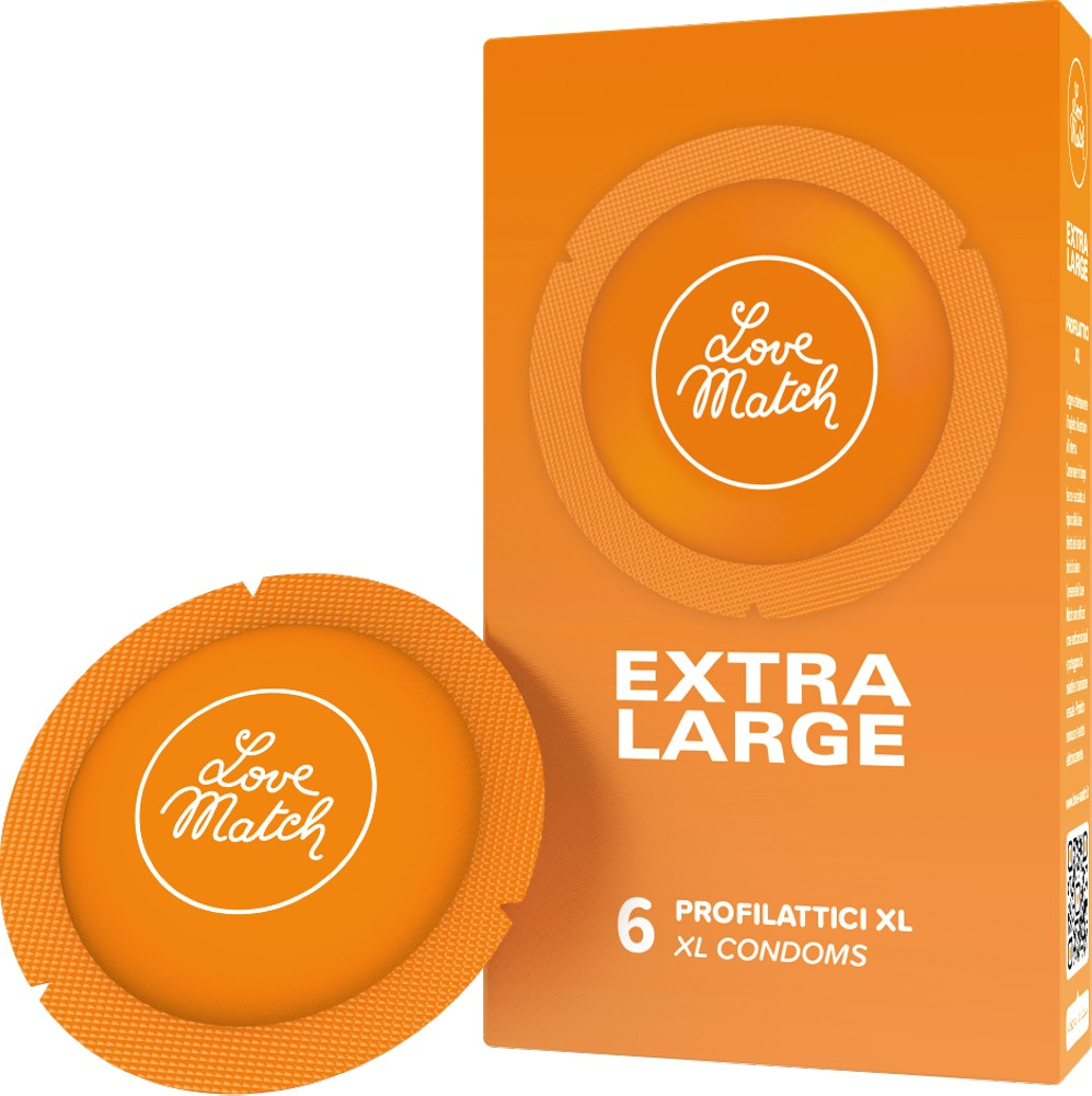 Love Match Extra Large preservativi large 6 pezzi