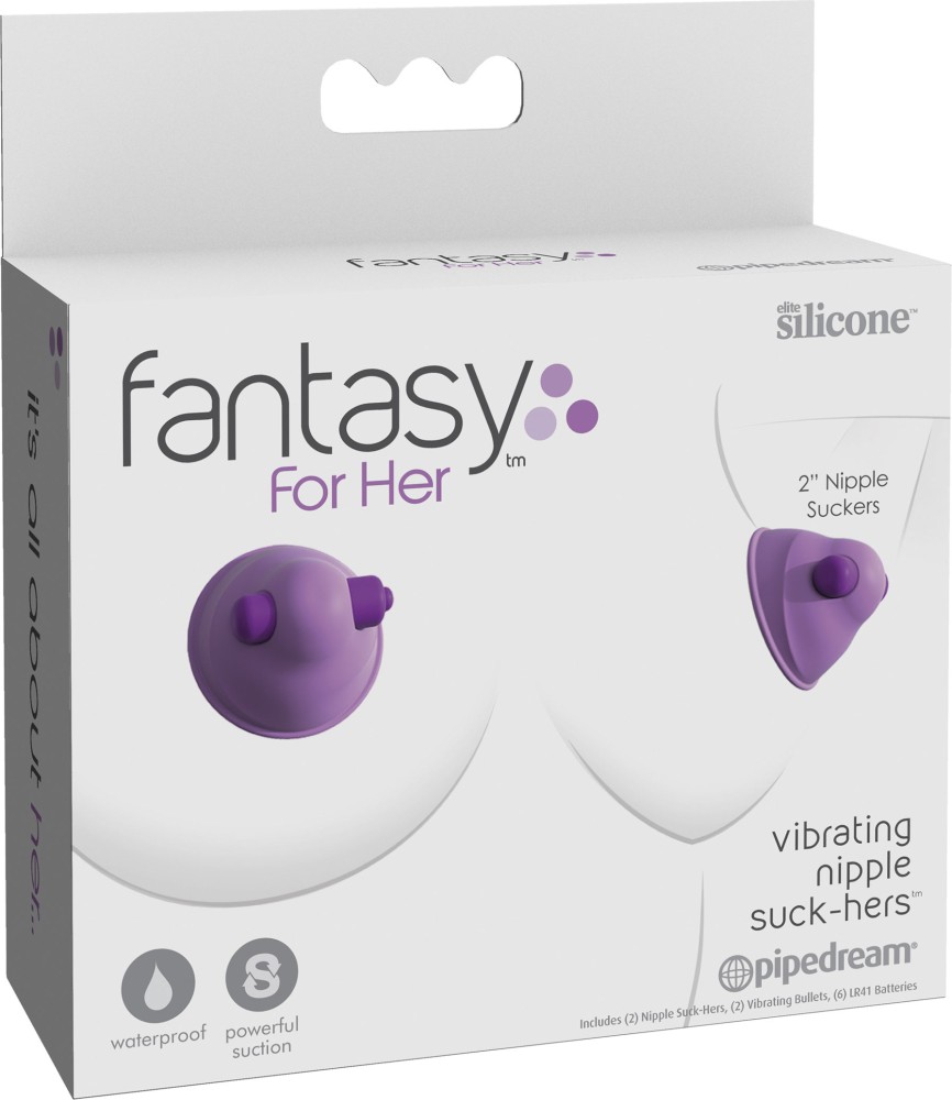 Pipedream Suck-Hers Vibrating Nipple ventose capezzoli vibranti