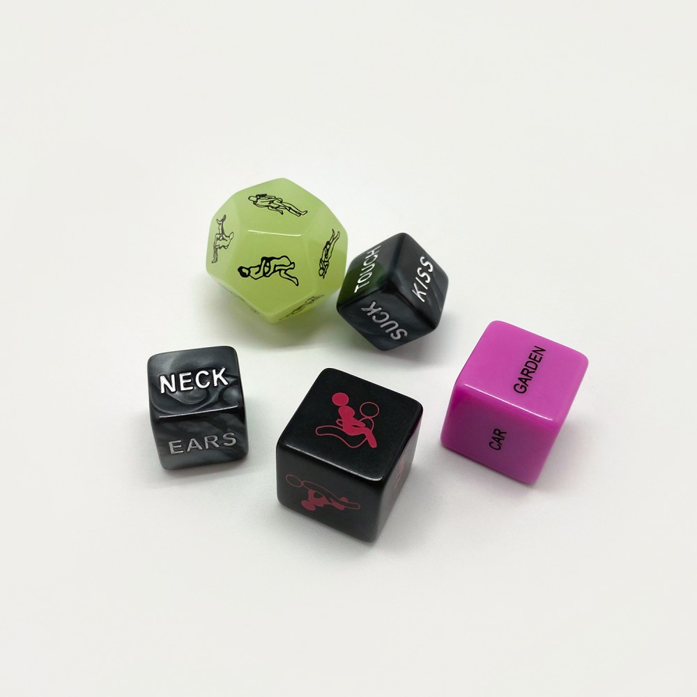Wooomy Ooo Erotic Dice dadi erotici 5 pezzi