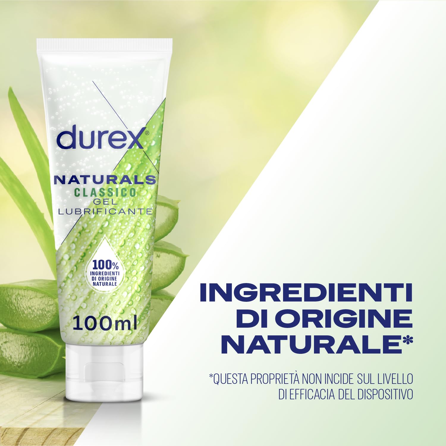 Durex Naturals gel lubrificante intimo naturale 200 ml