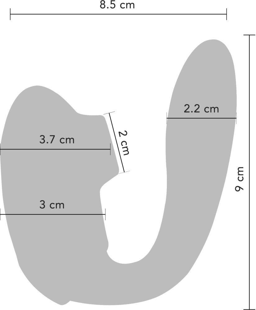 Xocoon Couples Foreplay Enhancer vibratore coppia silicone