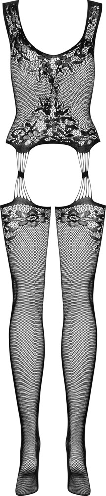 Obsessive F221 bodystocking catsuit pizzo aperto inguine