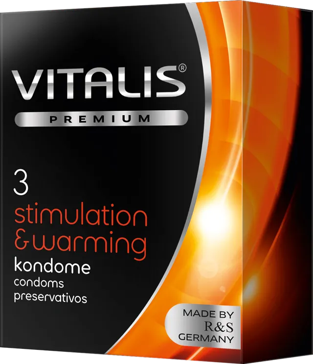 Vitalis Stimulation Warming preservativi riscaldanti lattice
